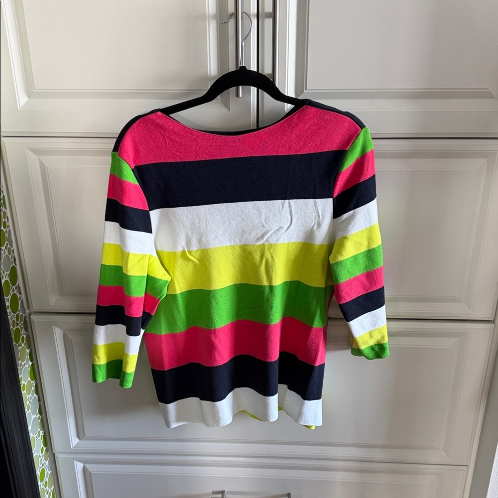 Saint James Multicolor Striped Top US 12